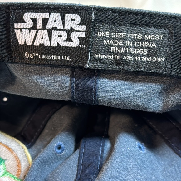Star Wars Baby Yoda ball cap. Cotton. One Size. - Picture 7 of 7